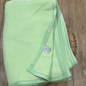 Garnet Hill German Cotton Fleece Blanket Twin